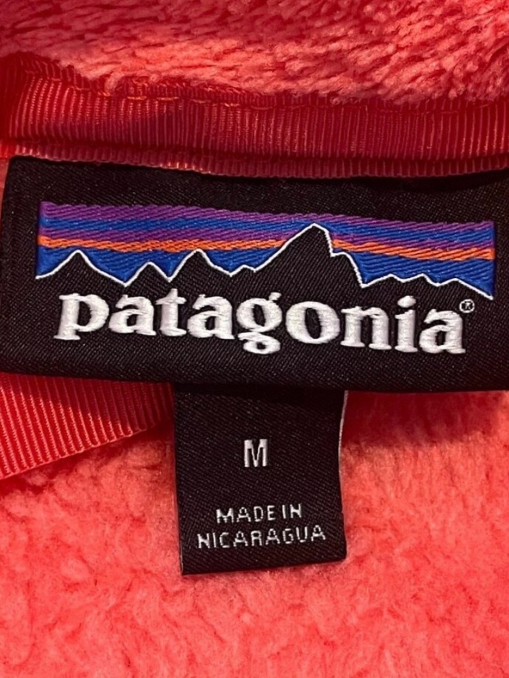 Patagonia Women’s Size Medium Coral Snap-T Fleece Pullover - Picture 8 of 9
